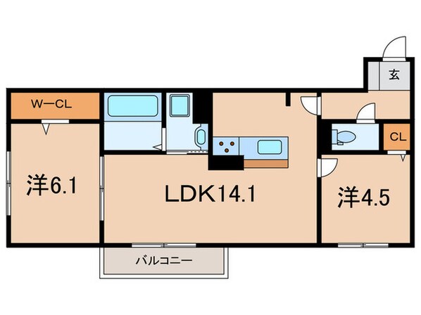 ファミール　ノーヴェの物件間取画像